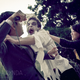 Illustration for article titled Zombie engagement photos display commitment, excellent teamwork